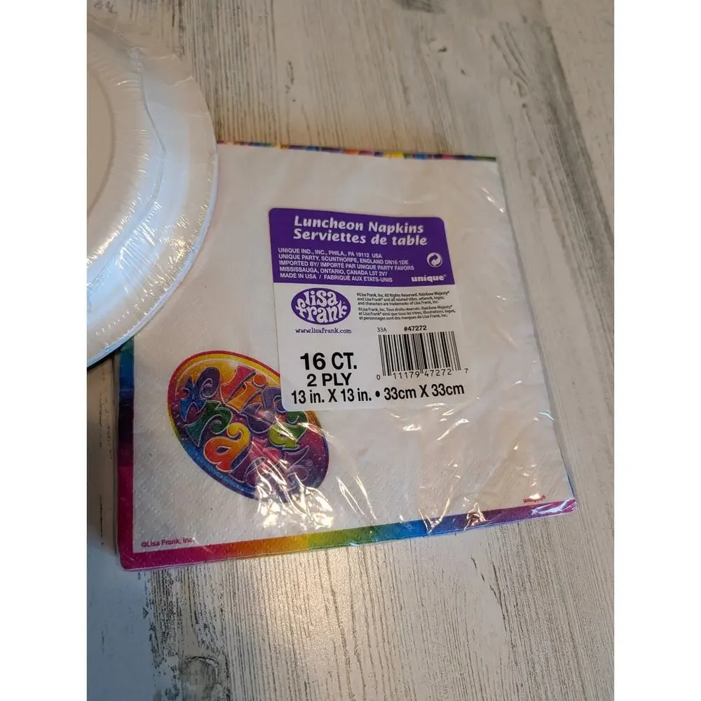 Lisa Frank Rainbow Majesty Party Bundle 7
